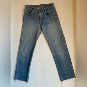 Levi’s vintage straight leg jeans